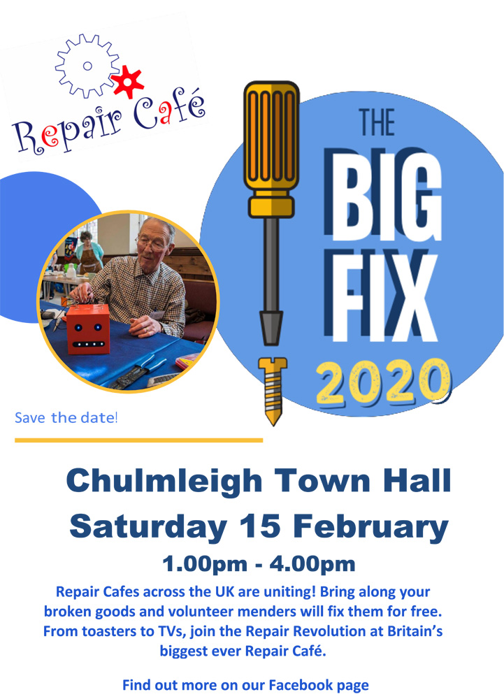 Chulmleigh The Big Fix 2020 poster