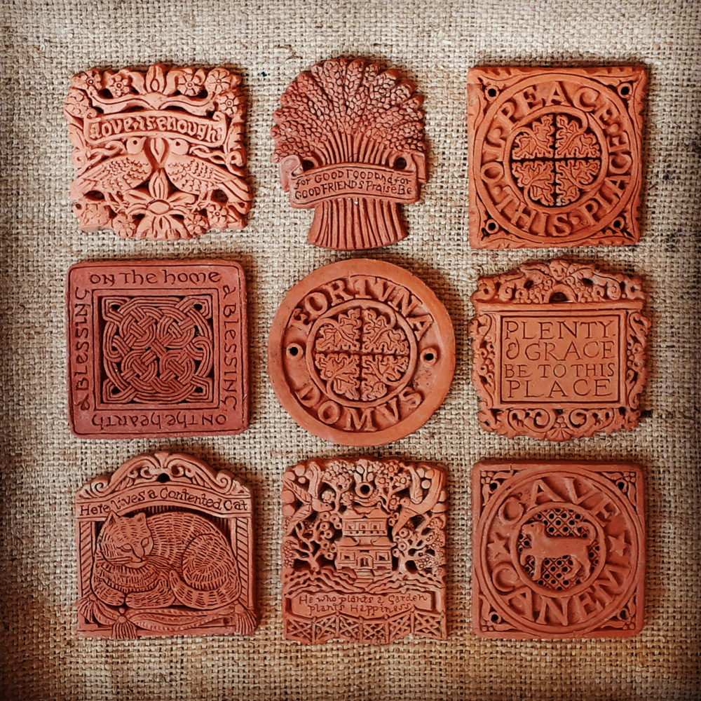 Terracotta art tiles